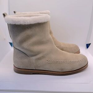 M Gemi The Calore Suede Boot in Almond. Size EU 40.5 / US 9.5